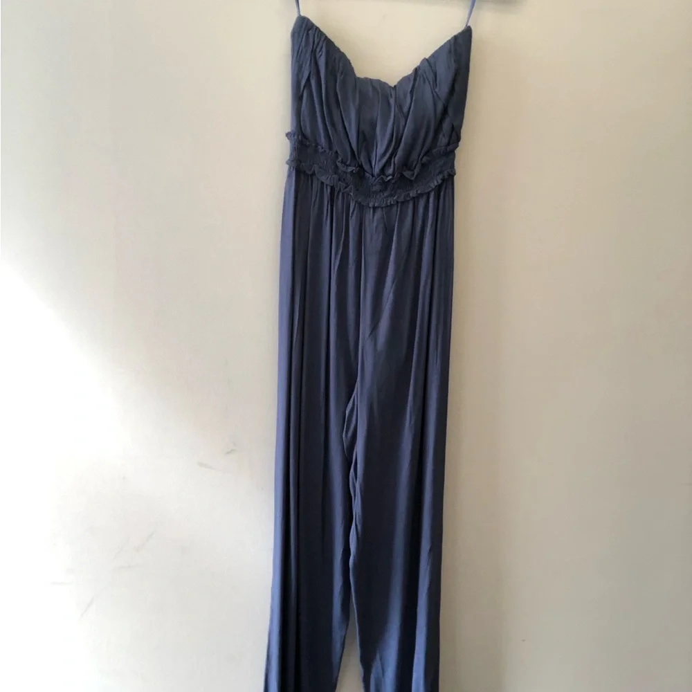 She + Sky blue jumpsuit - Picture 2 of 5